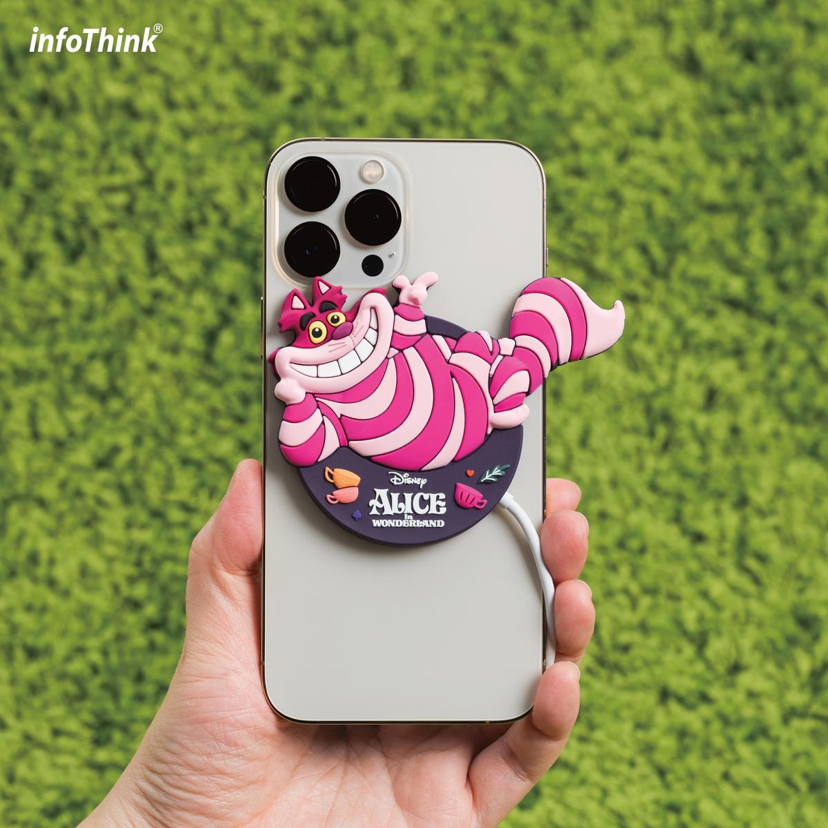 Infotihnk 愛麗絲系列磁吸無線充電盤