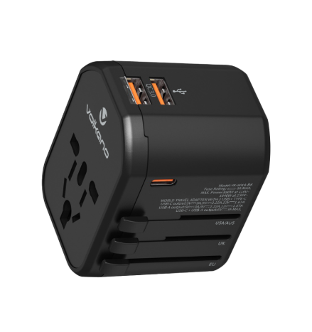 Volkano VK-8030-BK PD20W 3 連接埠旅行充電器