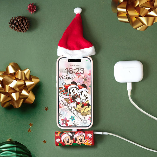 InfoThink 迪士尼聖誕款快充口袋行動電源(Type-C 或 Lightning)