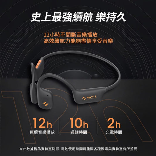 HAVIT Freego 1 Air空氣傳導無線藍牙耳機