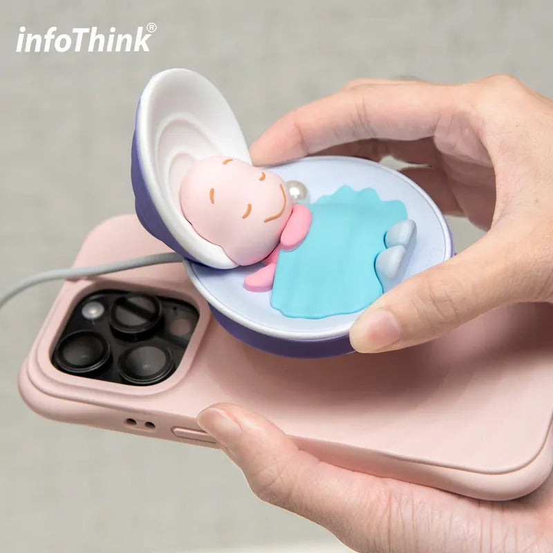 Infothink 小牡蠣系列 磁吸充電盤