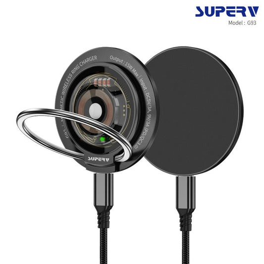 SuperV G93 15W PD3.0磁吸充電支架