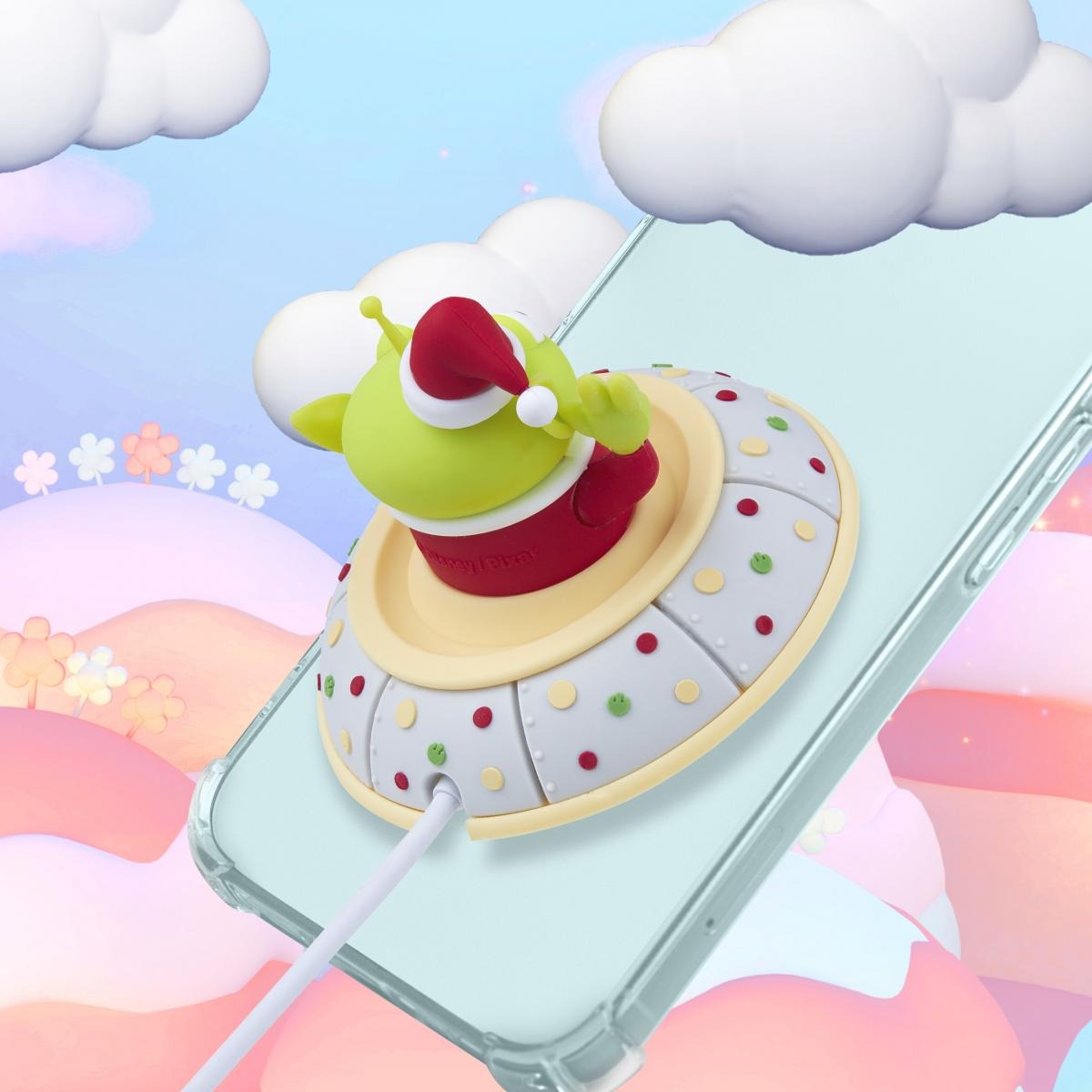 Infotihnk 三眼怪系列磁吸充電盤(聖誕版)