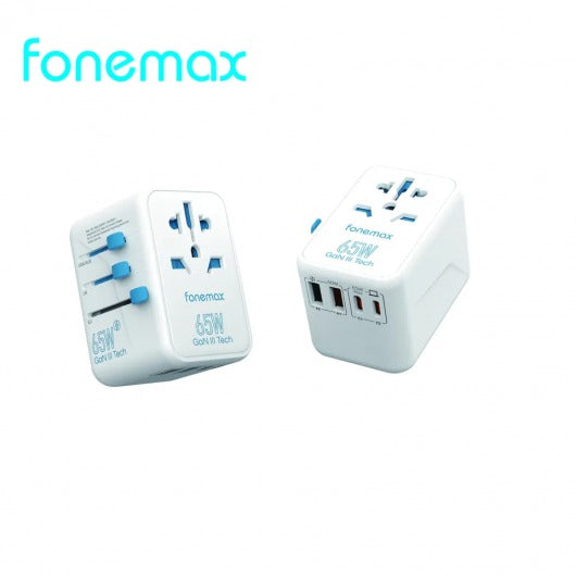 Fonemax 65W Journey Adapter 4 Ports 快充旅行充電器
