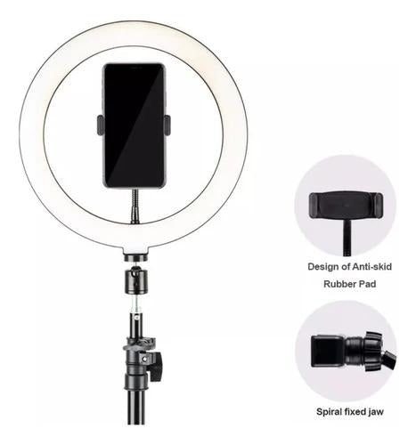 HAVIT ST7012PRO 環型燈金屬手機自拍腳架