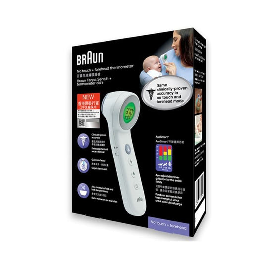 Braun 百靈免接觸額溫槍BNT400