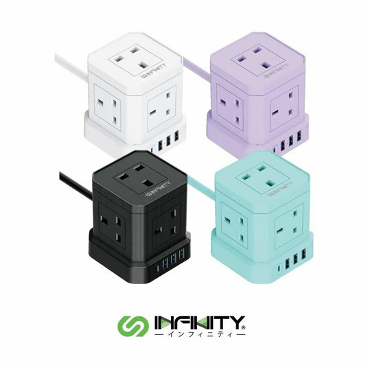 INFINITY PC5A：全港最強 PD20W 3A1C 5位直立插頭