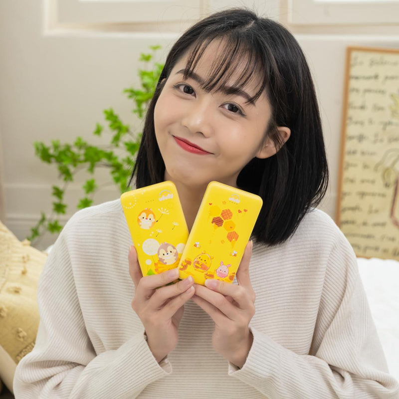 Infothink UFUFY小熊維尼/奇奇蒂蒂自帶雙線行動電源