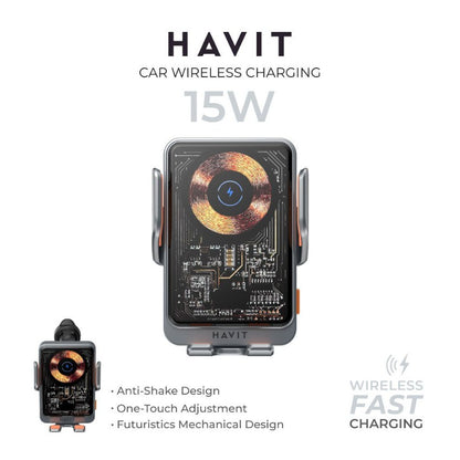 HAVIT W3033 QI 無線充電車架
