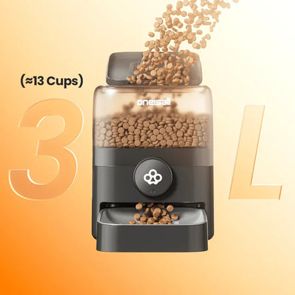 Oneisall 3L 無線智慧寵物餵食器