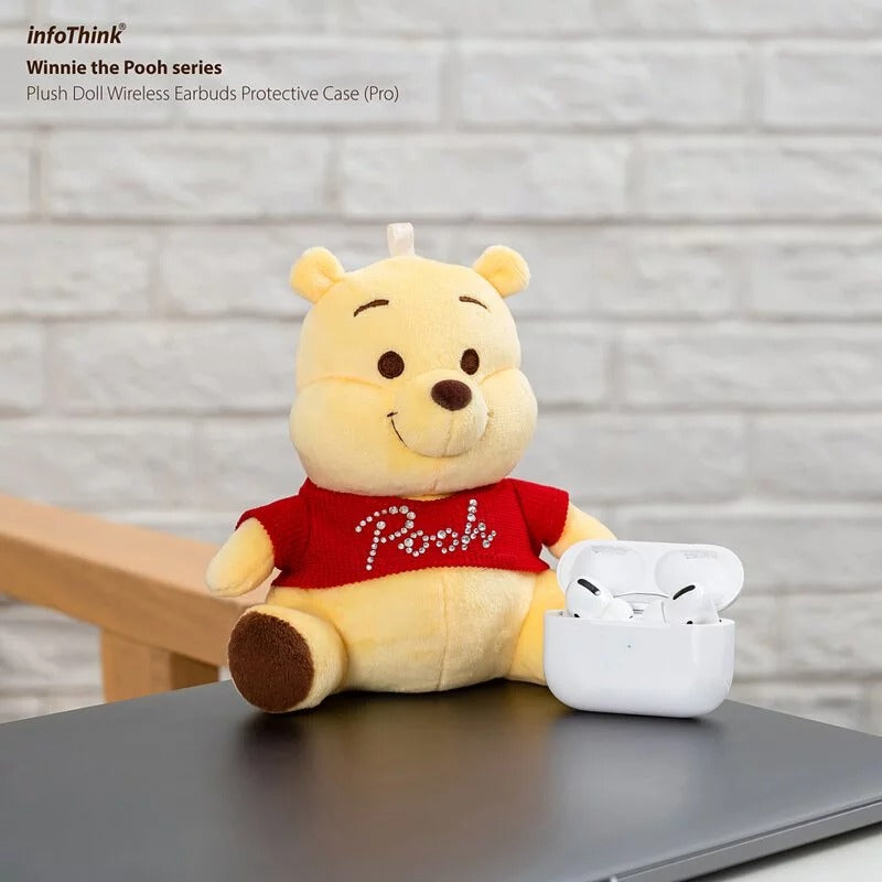 Infothink 小熊維尼系列絨毛耳機保護套PRO版 (AirPod Pro Case)