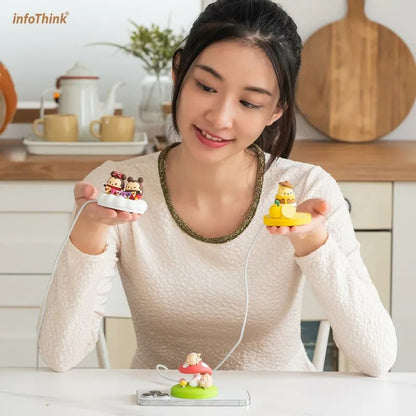 Infothink 迪士尼UFUFY磁吸充 (小熊維尼/奇奇蒂蒂/米奇米妮)