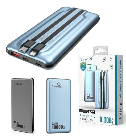 Fonemax Energy Link FMS80I 22.5W 10000MAH PD3.0 內建電池