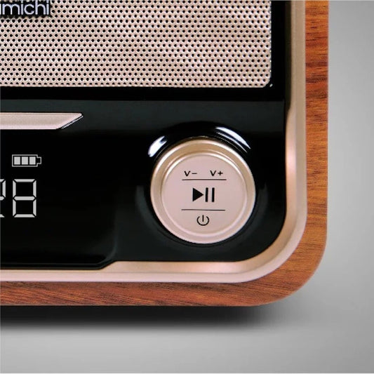 Nakamichi Soundbox Lite 復古木製藍牙喇叭