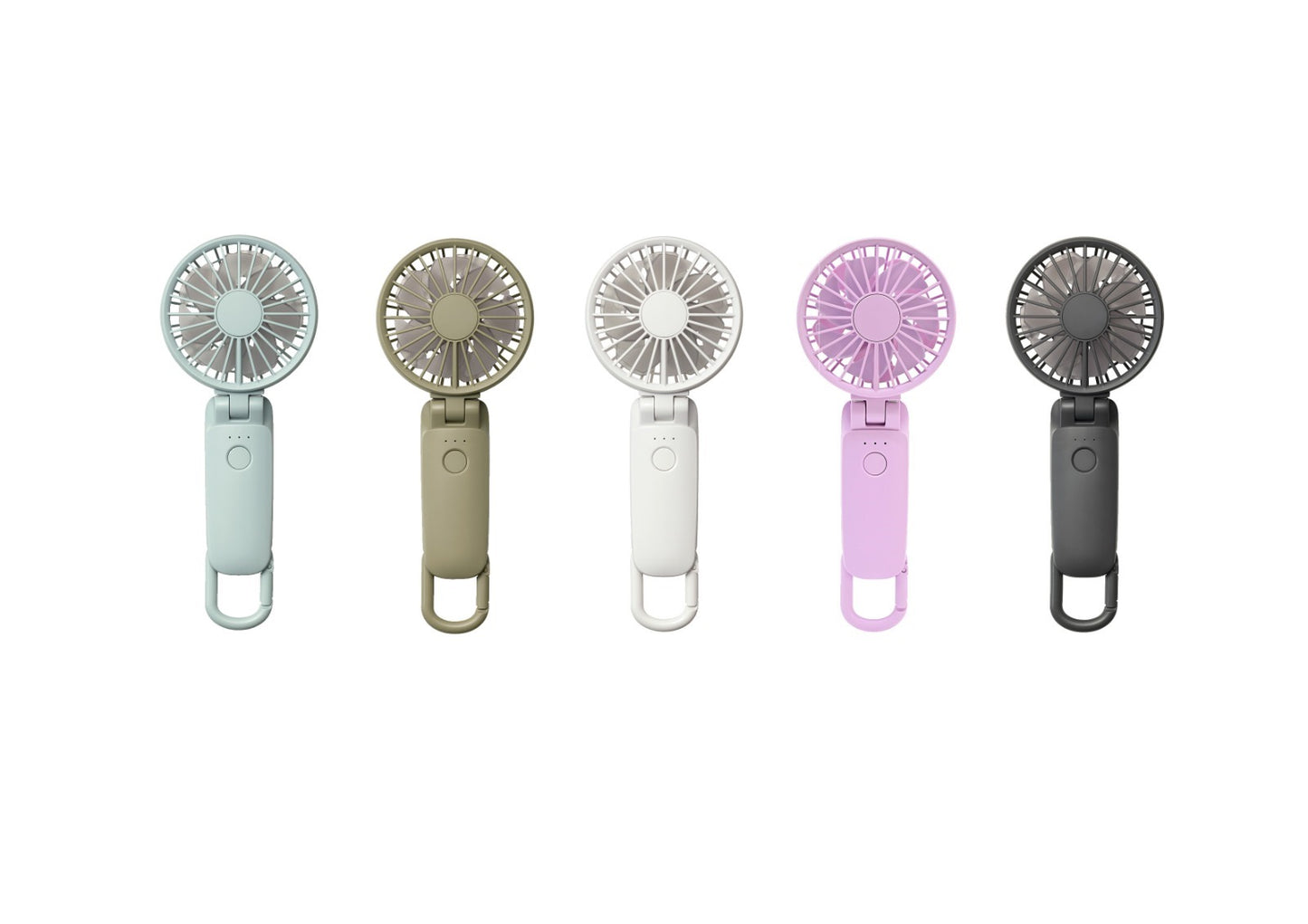 日本Rhythm Silky Wind Mobile 3.2 勾掛式雙扇葉摺疊手提風扇