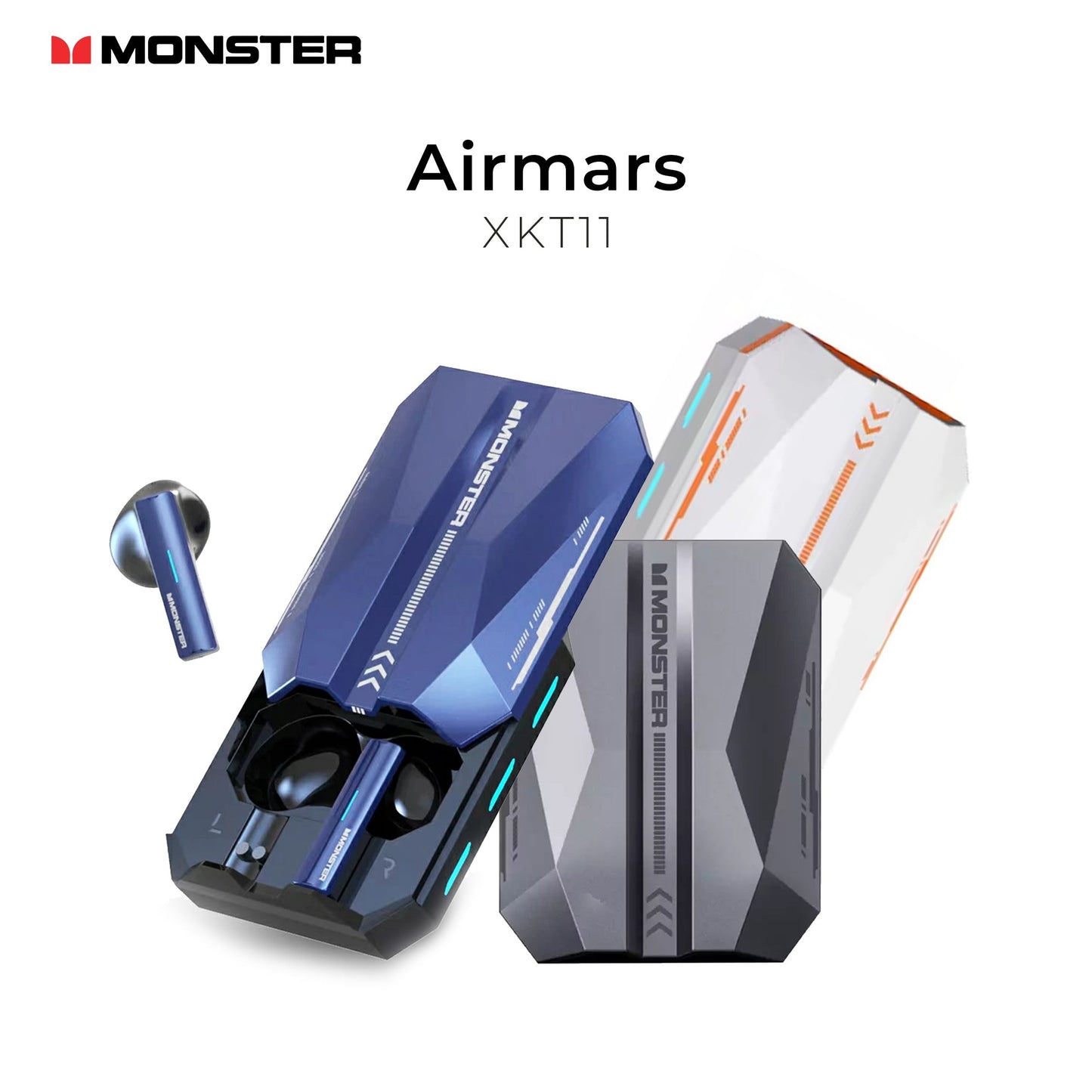 Monster Airmars XKT11 半入耳真無線藍芽電競耳機