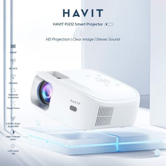 HAVIT PJ212 Pro 智能4K 高清投影儀