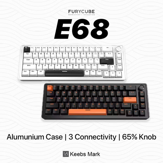 Zifriend E68 RGB 機械遊戲鍵盤(67鍵)