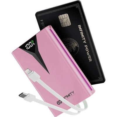 Infinity BT12 12000mAh 20W PD 行動電源 自帶線(Type-C/iPhone線)