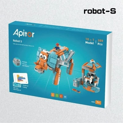 APITOR Robot-S STEM編程學習10合1機械人