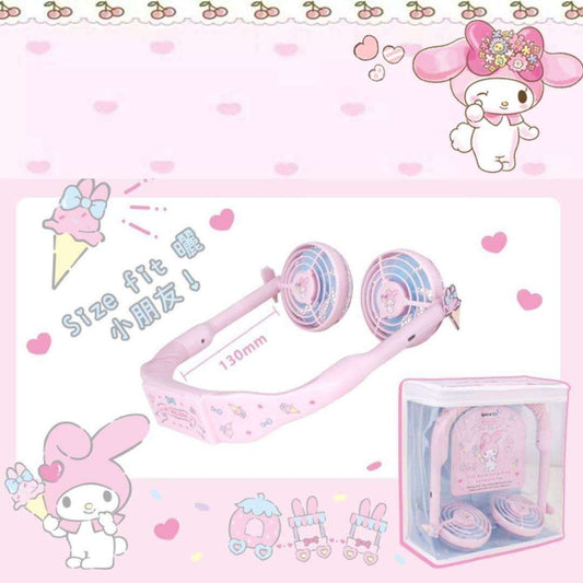 SPARROW KIDS x Sanrio 兒童專用掛頸風扇