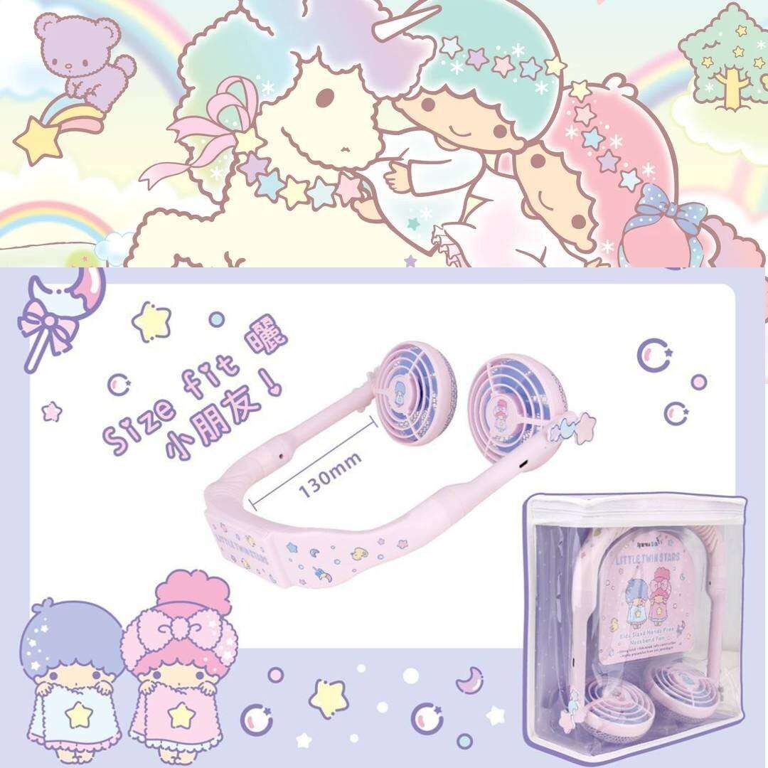 SPARROW KIDS x Sanrio 兒童專用掛頸風扇