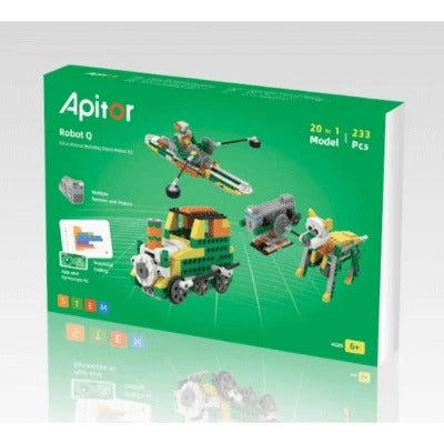 APITOR Robot-Q STEM編程學習20合1機械人