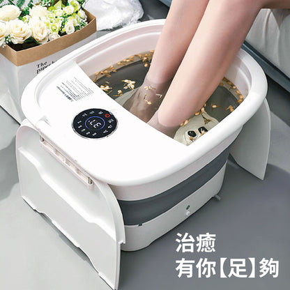 韓國大宇DAEWOO FM 11 Pro摺疊滾輪按摩足浴盤