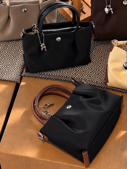 PONY TWENTY-EIGHT Baby Cos Bag 黑色尼龍手袋