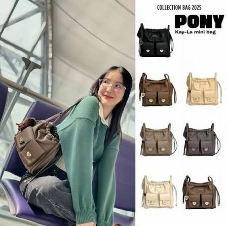 PONY TWENTY-EIGHT KAY-LA mini 細碼手袋 多色展示