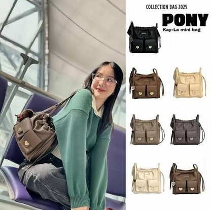 PONY TWENTY-EIGHT KAY-LA mini 細碼手袋 多色展示