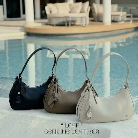 PONY TWENTY-EIGHT LEAF Genuine Leather 真皮肩背包