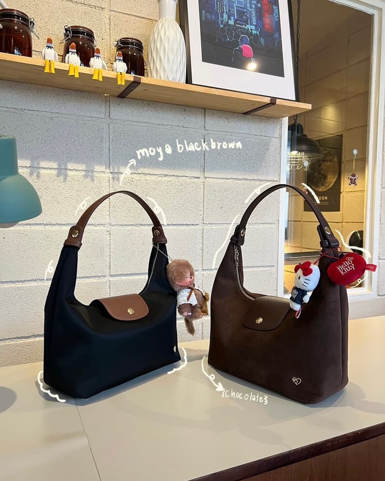 PONY TWENTY-EIGHT MO-YA Large Black Brown 日常實拍